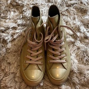 Converse GOLD High Tops: Sz 7